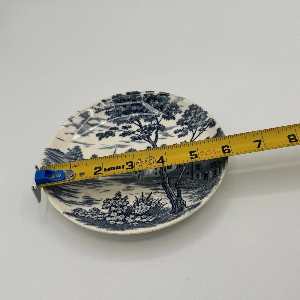Vintage Holmar English Village Blue 10